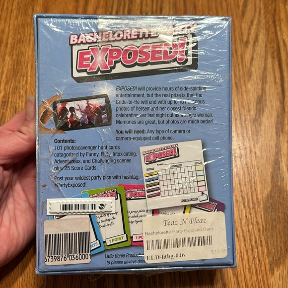 Bachelorette Party Exposed Photo Scavenger Hunt Game New - Picture 2 of 2